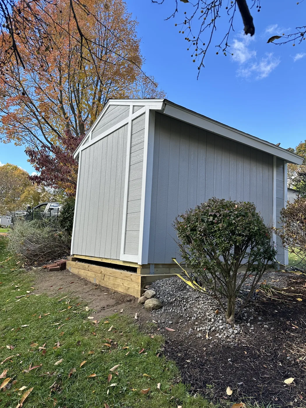 2025 shed project completed photo