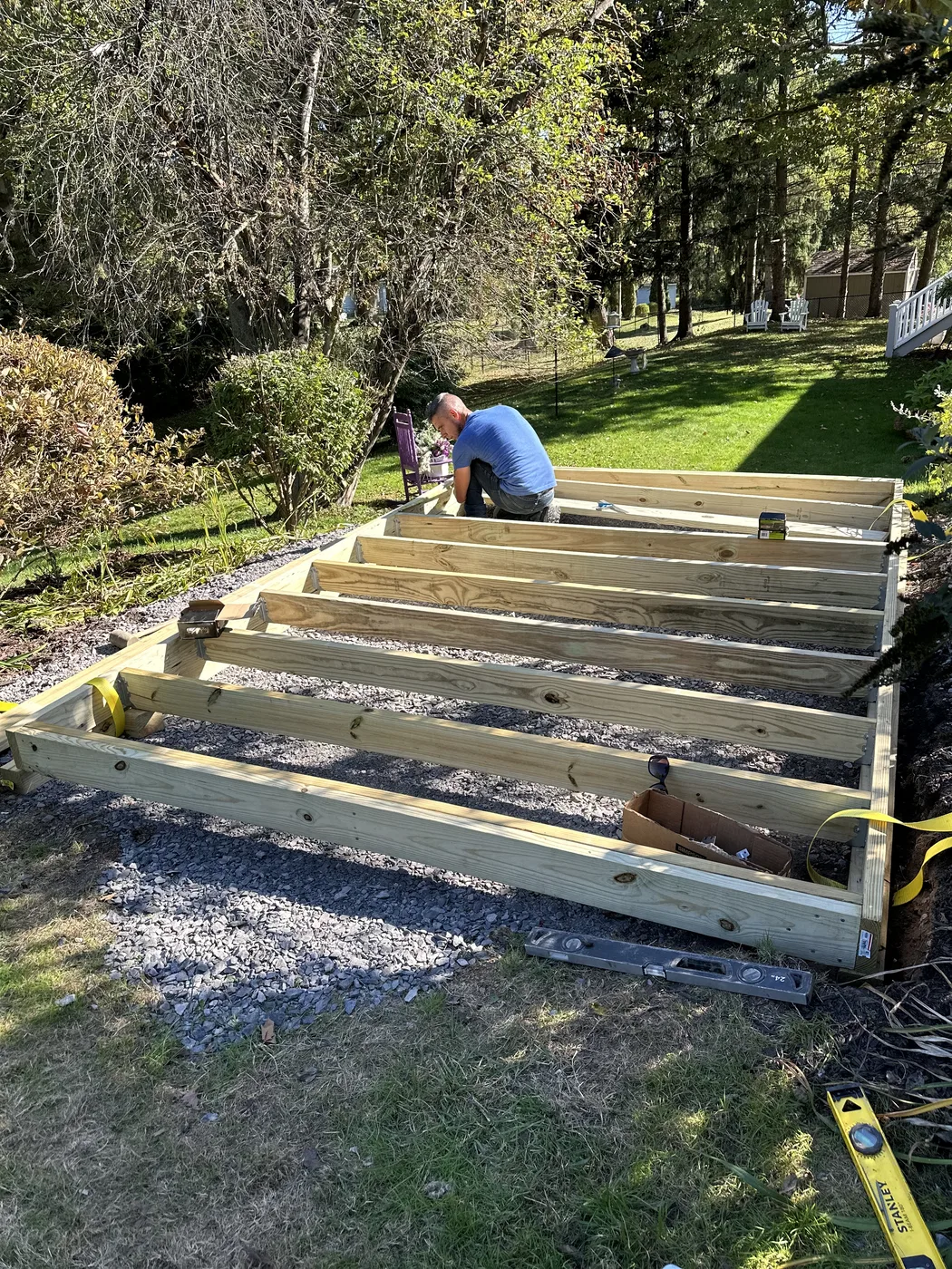 2025 shed project build phase